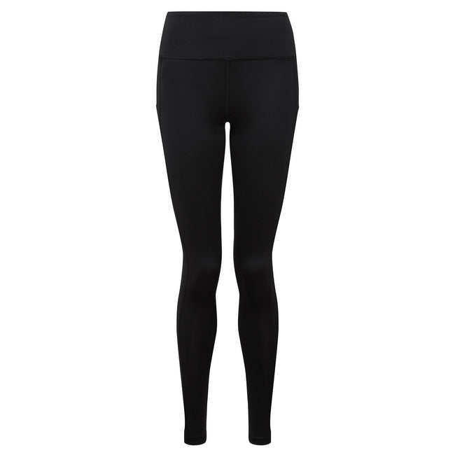 Black - Front - TriDri Womens-Ladies Performance Leggings
