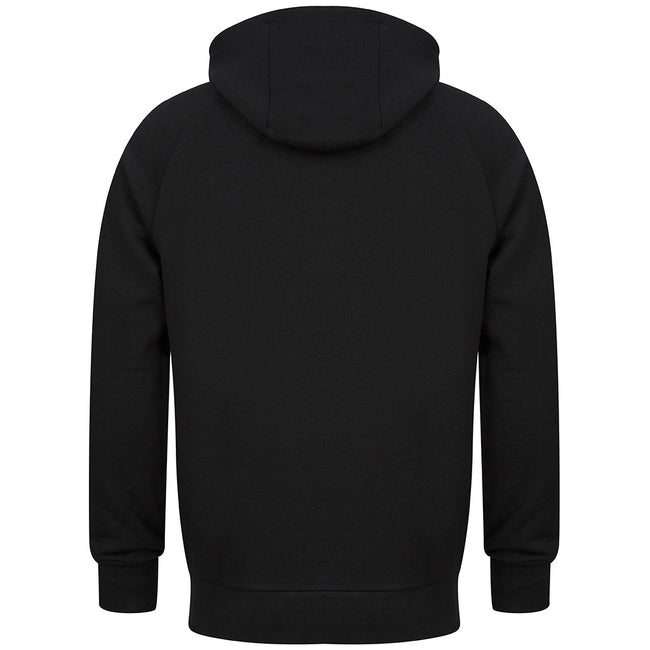 Black - Back - Tombo Unisex Adult Athleisure Hoodie