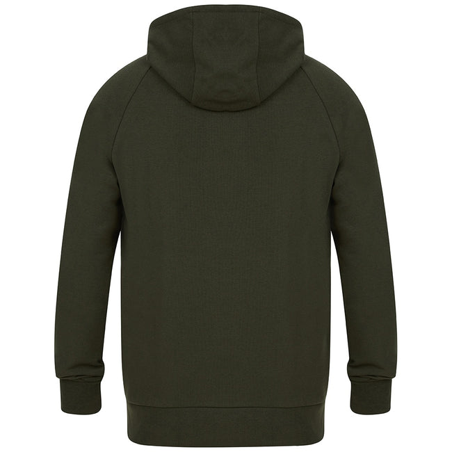 Olive Green - Back - Tombo Unisex Adult Athleisure Hoodie