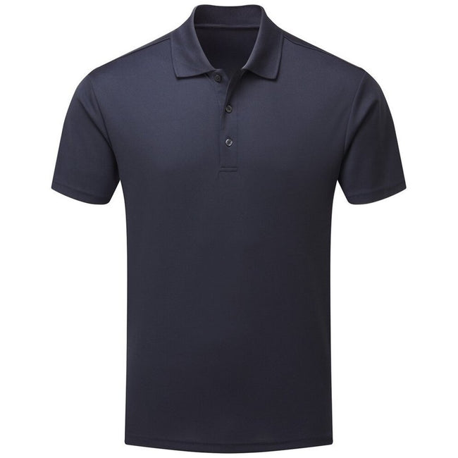 French Navy - Front - Premier Mens Sustainable Polo Shirt