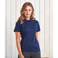 French Navy - Back - Premier Womens-Ladies Sustainable Polo Shirt