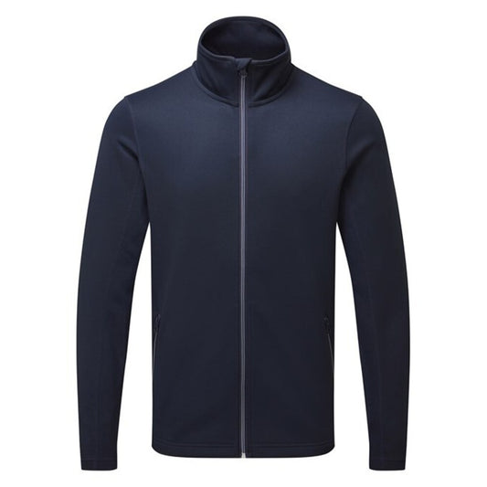 French Navy - Front - Premier Mens Sustainable Zipped Jacket