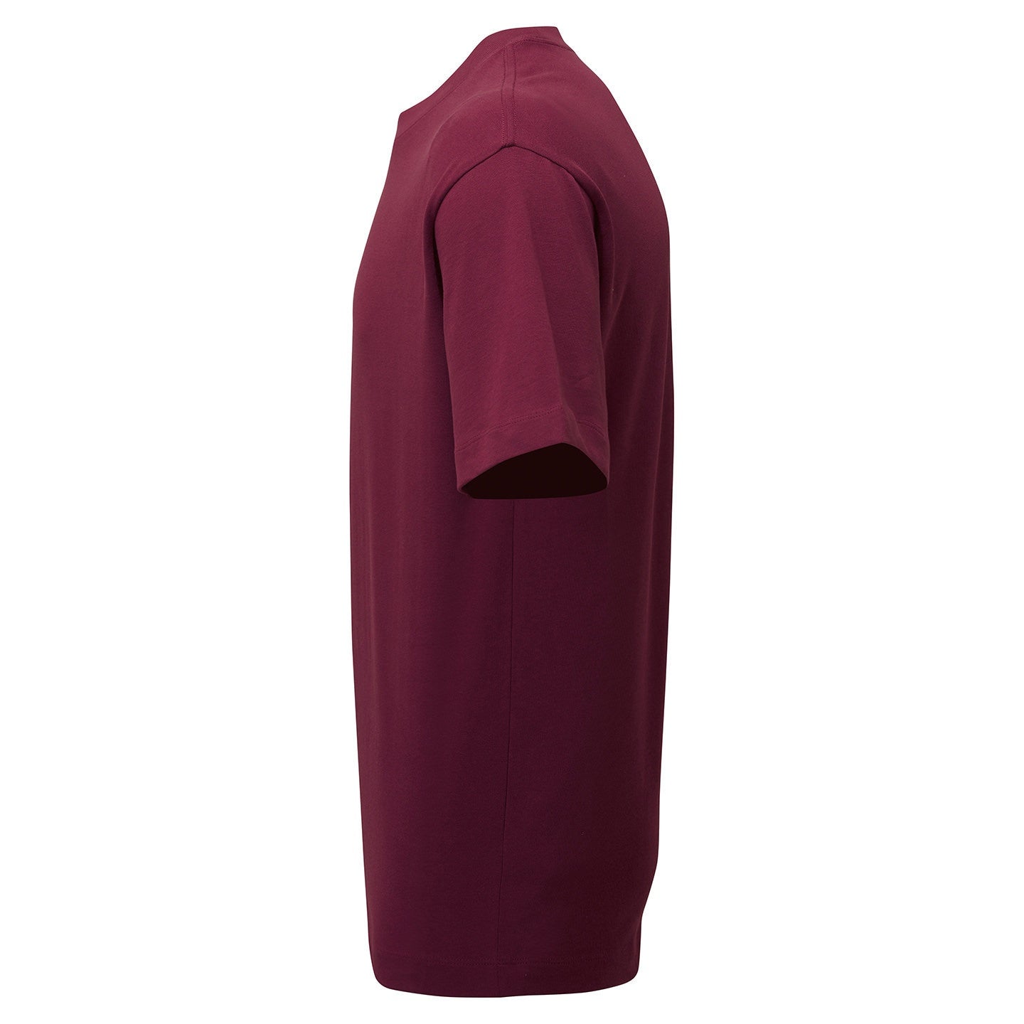 Burgundy - Lifestyle - Anthem Mens Heavyweight T-Shirt