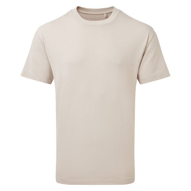 Stone - Front - Anthem Mens Heavyweight T-Shirt