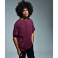 Burgundy - Back - Anthem Mens Heavyweight T-Shirt