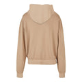Union Beige - Back - Build Your Brand Mens Acid Wash Oversized Hoodie