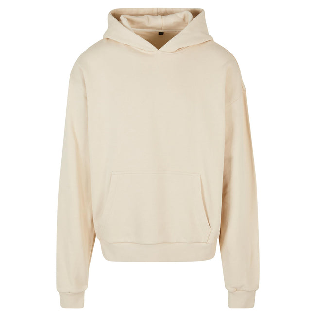 Sand - Front - Build Your Brand Mens Ultra Heavyweight Hoodie
