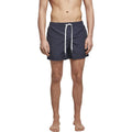 Navy - Front - Build Your Brand Mens Swim Shorts