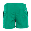 Forest Green - Back - Build Your Brand Mens Swim Shorts