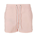 Pink - Front - Build Your Brand Mens Swim Shorts