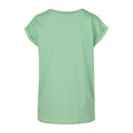 Neo Mint - Back - Build Your Brand Womens-Ladies Extended Shoulder T-Shirt