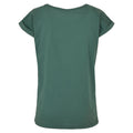 Pale Leaf - Back - Build Your Brand Womens-Ladies Extended Shoulder T-Shirt