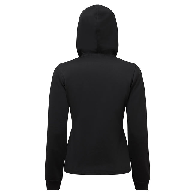 Black - Back - TriDri Womens-Ladies Spun Dyed Hoodie
