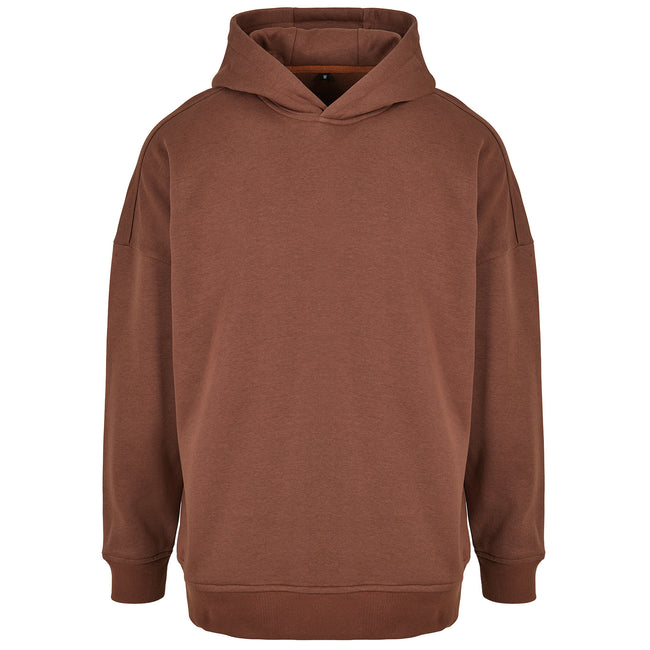 Bark - Front - Build Your Brand Mens Oversized Cut-On Hoodie