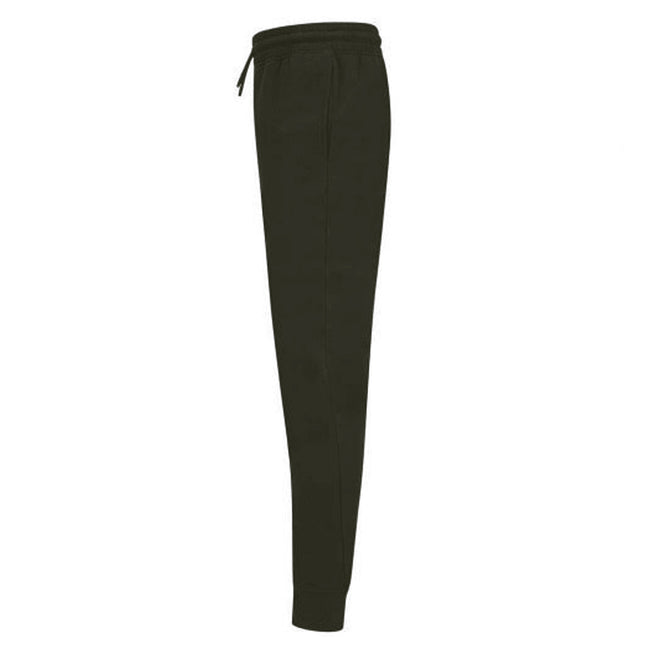 Olive Green - Side - Tombo Unisex Adult Athleisure Jogging Bottoms