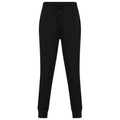 Black - Front - Tombo Unisex Adult Athleisure Jogging Bottoms