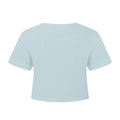 Sky Blue - Back - TriDri Womens-Ladies Crop Top