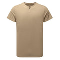 Khaki - Front - Premier Mens Comis Sustainable T-Shirt