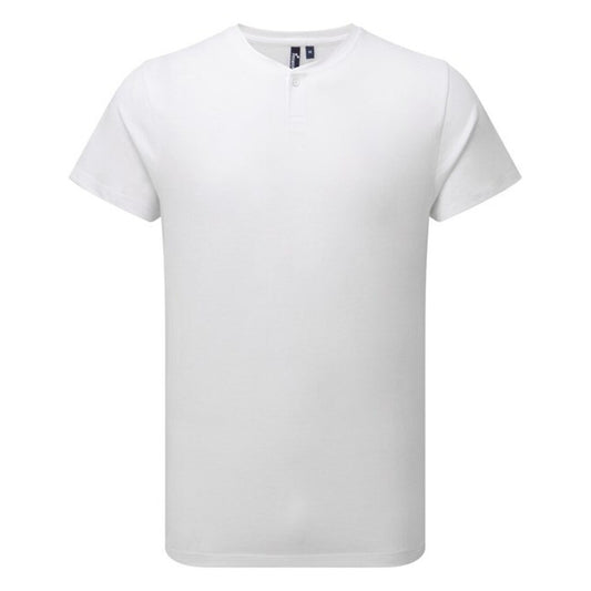 White - Front - Premier Mens Comis Sustainable T-Shirt