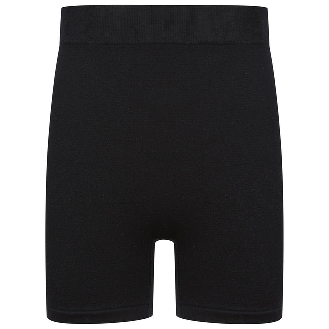 Black - Front - Tombo Girls Seamless Cycling Shorts