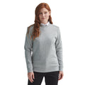 Heather Grey - Side - Henbury Unisex Adult Sustainable Sweatshirt