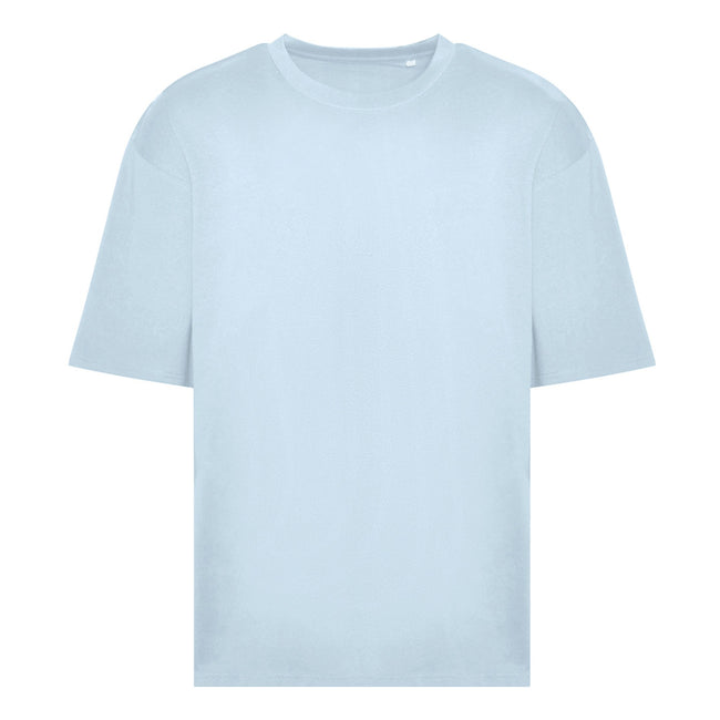 Sky Blue - Front - Awdis Mens 100 Oversized T-Shirt