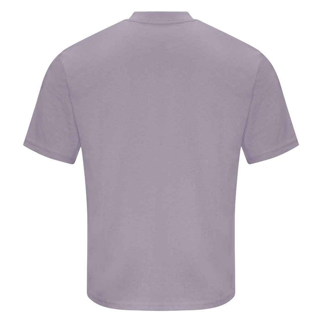 Dusty Lilac - Back - Awdis Mens 100 Oversized T-Shirt