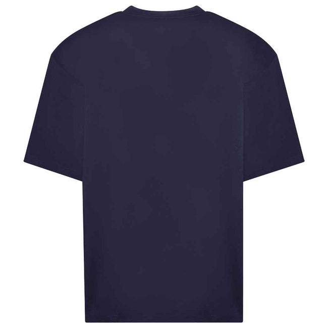 New French Navy - Back - Awdis Mens 100 Oversized T-Shirt