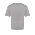 Heather Grey - Back - Awdis Mens 100 Oversized T-Shirt