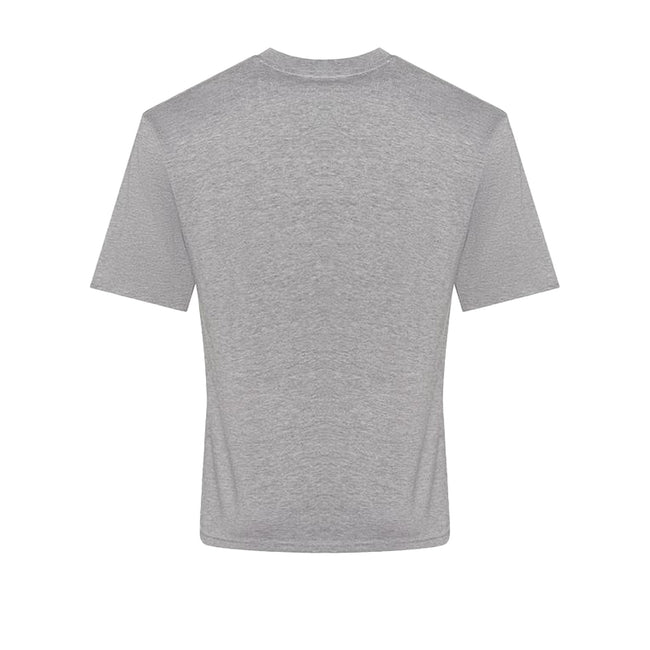 Heather Grey - Back - Awdis Mens 100 Oversized T-Shirt