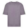 Dusty Lilac - Front - Awdis Mens 100 Oversized T-Shirt