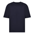 New French Navy - Front - Awdis Mens 100 Oversized T-Shirt