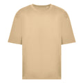 Desert Sand - Front - Awdis Mens 100 Oversized T-Shirt