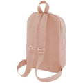 Peach - Back - Bagbase Essential Fashion Mini Backpack