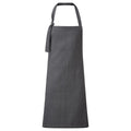 Grey Denim - Front - Premier Unisex Adult Regenerate Sustainable Full Apron