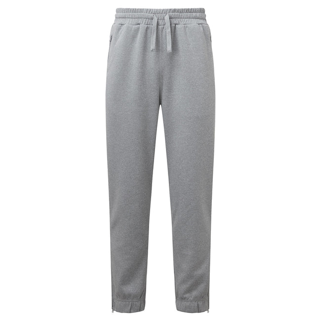 Grey Melange - Front - TriDri Womens-Ladies Spun Dyed Melange Jogging Bottoms