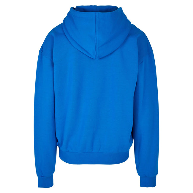 Cobalt Blue - Back - Build Your Brand Mens Ultra Heavyweight Full Zip Hoodie