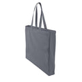 Graphite Grey - Back - Westford Mill Classic Canvas Shopper