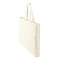 Natural - Back - Westford Mill Classic Canvas Shopper