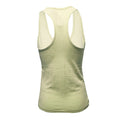 Sage Green - Back - TriDri Womens-Ladies Multi Sport Melange Seamless 3D Vest