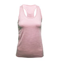 Light Pink - Front - TriDri Womens-Ladies Multi Sport Melange Seamless 3D Vest