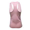 Light Pink - Back - TriDri Womens-Ladies Multi Sport Melange Seamless 3D Vest