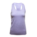 Lilac - Front - TriDri Womens-Ladies Multi Sport Melange Seamless 3D Vest