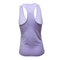 Lilac - Back - TriDri Womens-Ladies Multi Sport Melange Seamless 3D Vest