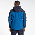 Poseidon Blue-Navy - Side - Craghoppers Mens Expert Softshell Hooded Active Soft Shell Jacket