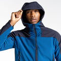 Poseidon Blue-Navy - Lifestyle - Craghoppers Mens Expert Softshell Hooded Active Soft Shell Jacket