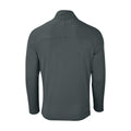 Dark Smoke Grey-Black - Back - Nike Mens Vapor Half Zip Top
