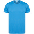 Olympus Blue - Front - Tombo Mens Performance Recycled T-Shirt