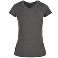Charcoal - Back - Build Your Brand Womens-Ladies Basic T-Shirt