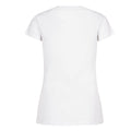 White - Side - Build Your Brand Womens-Ladies Basic T-Shirt
